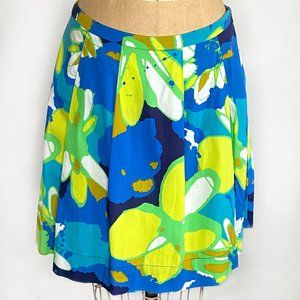 Trina Turk Cotton Floral Skirt With Pockets / 4